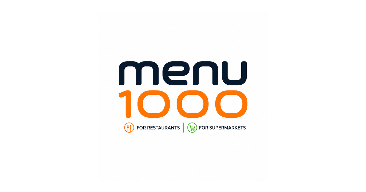 Menu 1000 | Digital Menu 1000, QR Menu, POS & Online Store
